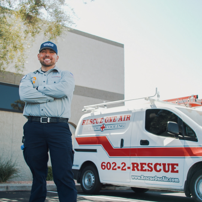 One of Rescue One Air's proud technicians