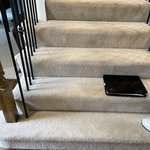 Oak staircase.