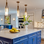 Blue Accent Kitchen