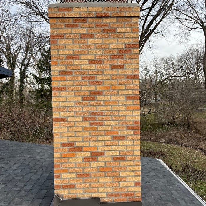 Rebuilt Chimney