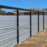 Metal fence