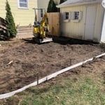 WOOD PLANK STAMPED CONCRETE PATIO