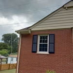 Left front 50 inch gutter