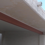 Front porch ceiling water damage