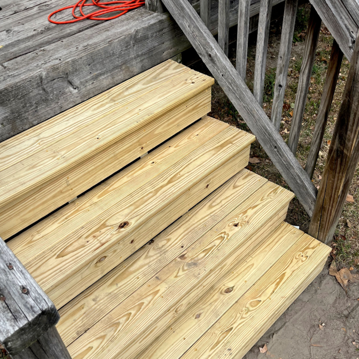 Deck Stair Rebuild