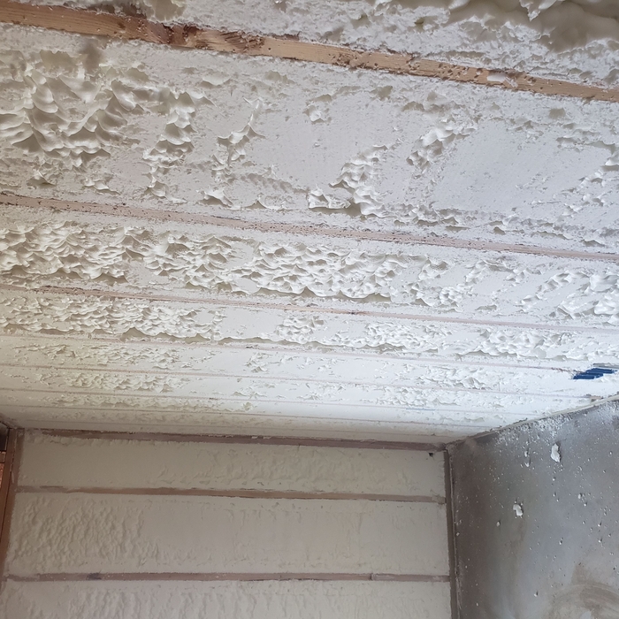 4'' open cell on walls