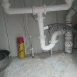 Drain line fixed