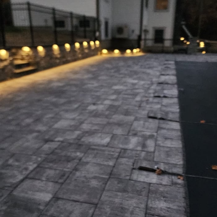 Pool Patio Lighting