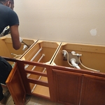 Bathroom Vanity Installation