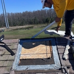 Chimney and Door Replacement