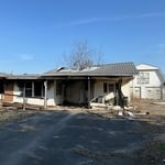 Burnt house