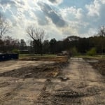 Cleared and leveled to home owners preference.
