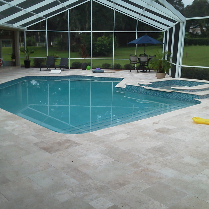 Pool spa combo