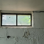 Original basement window