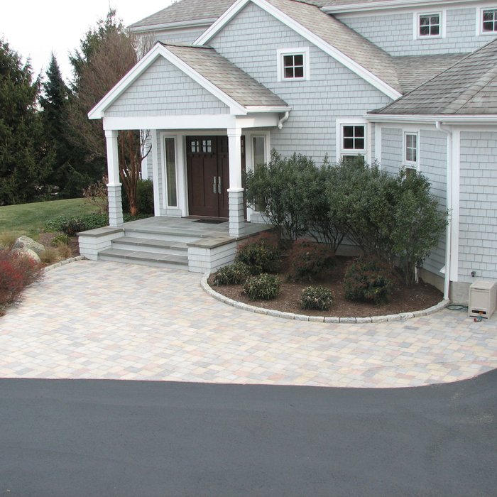 Paver entrance