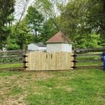 Gate rebuild.