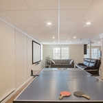 This recreational space is a great play area for the kids!