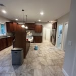 Patch repairs in ceiling and walls