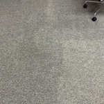 Office carpet cleaning before and after