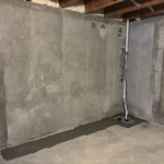 Sump pump and drainage pipe system