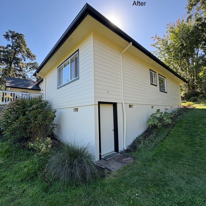 Full exterior paint job.
