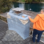 Chimney cap restoration