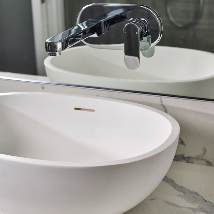 Modern Statuario Bathroom