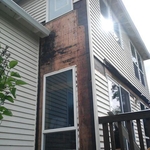 Rotting Siding - Before