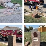 Masonry Brick Mailbox Rebuild