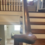 Refinishing stairs