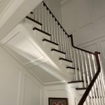 Refinishing stairs