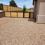 4' walk gate horizontal fence