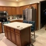 Honey Oak Builder Grade Kitchen