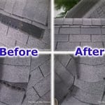 Roof Valley Leak Repair