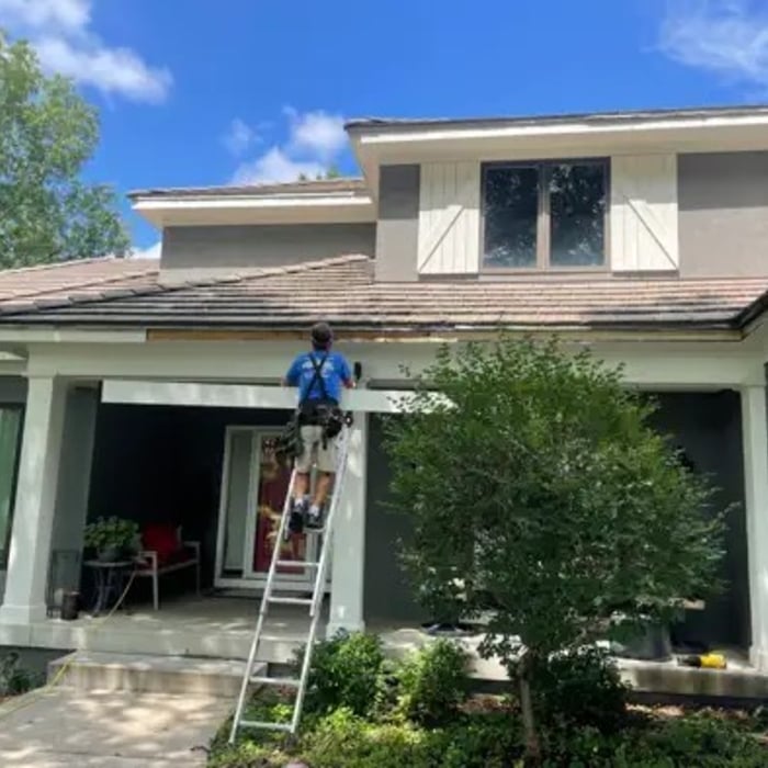 Gutter and fascia replacement