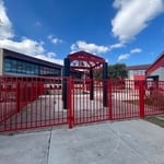 Back courtyard entrance