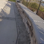 Cultured Stone w- Pour in place concrete