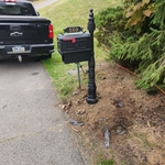 Finished Mailbox Installation