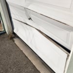 Damaged Panels, Rollers, Hinges, Track System, and Exterior Lock