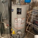 40 gallon natural gas water heater