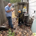 This is one of Are Field Manager in the field Training to install Compressor.