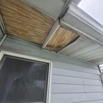 Plywood Soffit Repair