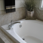 New bathroom fixtures