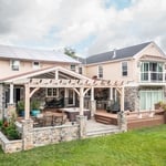 Covered Bi-Level Deck and Patio