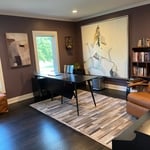 After we finished cleaning and organizing the home