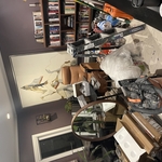 Before our skills helped the homeowner clean this room