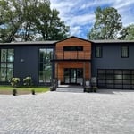 New addition front entry - road side