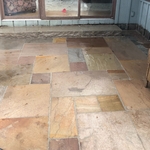 Patio and New Flower Beds and Shrubs