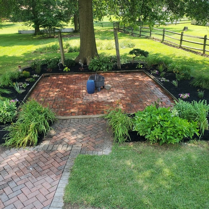 Flower bed installation