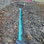 Drain Pipe Installation - Exterior Project
